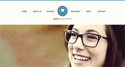 Desktop Screenshot of laceydentist.com